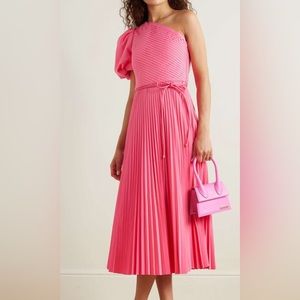 Rebecca vallance Rosa one shoulder midi dress